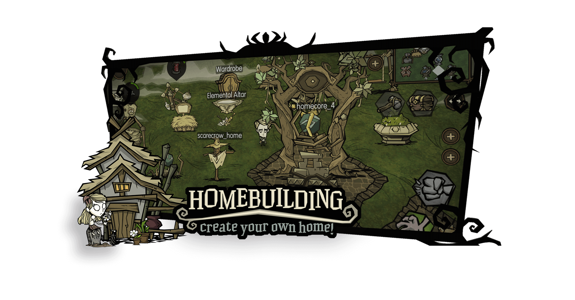 Don starve new home. Don't Starve newhome. Донт старв New Home. Донт старв Нью хоум персонажи. Игра don't Starve New Home.